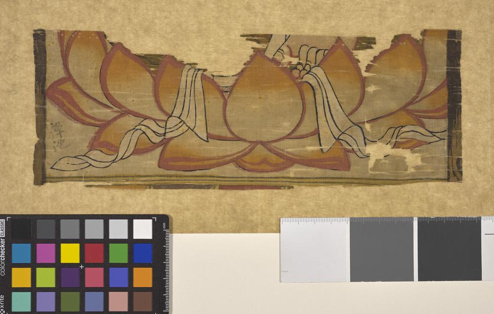 图片[2]-banner; painting; 幡(Chinese); 繪畫(Chinese) BM-1919-0101-0.285-China Archive